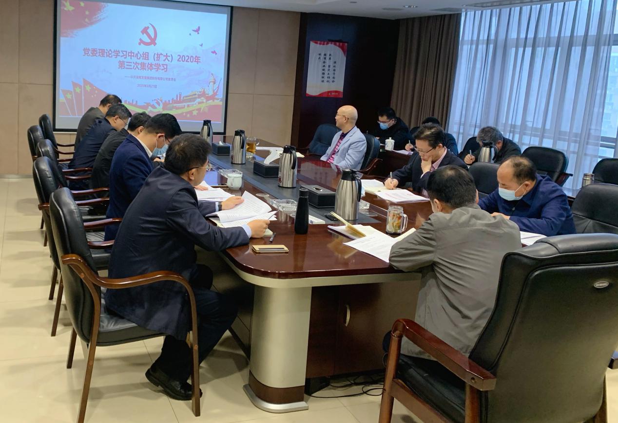 公司召開(kāi)2020年第3次黨委理論學(xué)習(xí)中心組（擴(kuò)大)學(xué)習(xí)會(huì)議